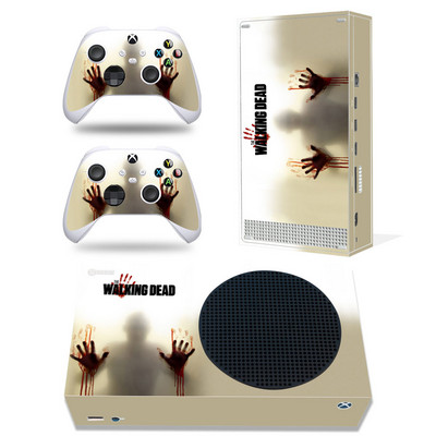GAMEGENIXX Xbox Series S nahakleebis Imelise disainiga eemaldatav kate PVC vinüül Xbox Series S konsooli ja 2 kontrolleri jaoks