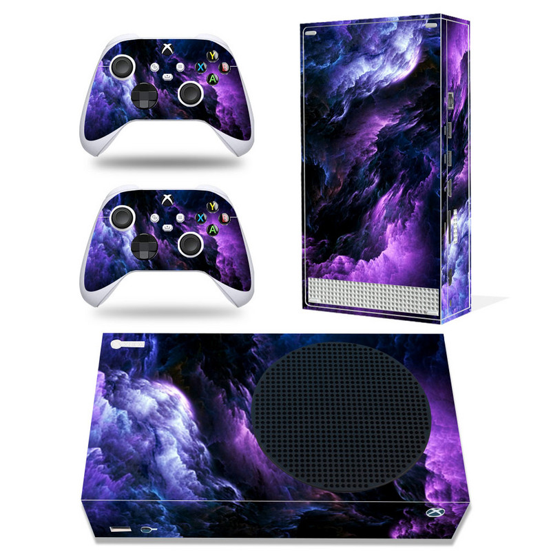 GAMEGENIXX Xbox Series S Skin matrica Csodálatos kivitel Kivehető borító PVC vinyl Xbox Series S konzolhoz és 2 kontrollerhez
