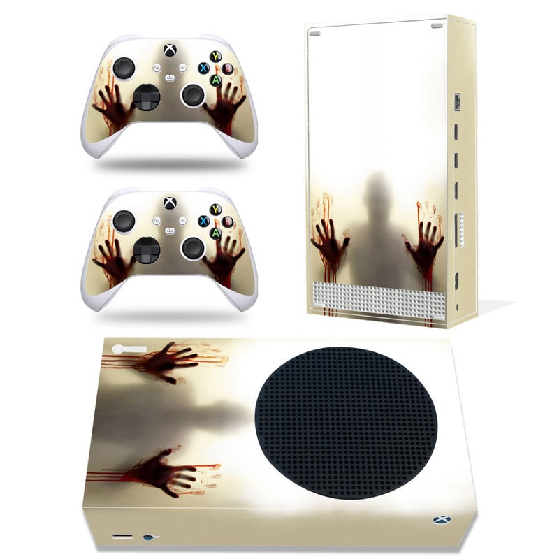 GAMEGENIXX Xbox Series S Skin matrica Csodálatos kivitel Kivehető borító PVC vinyl Xbox Series S konzolhoz és 2 kontrollerhez