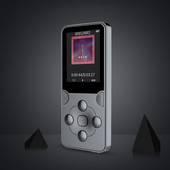 1,8-tolline muusika MP4-mängija salvestuskell E-raamat TFT värvilise ekraaniga MP4-mängija kõlariga stereomuusikamängija välispordi jaoks