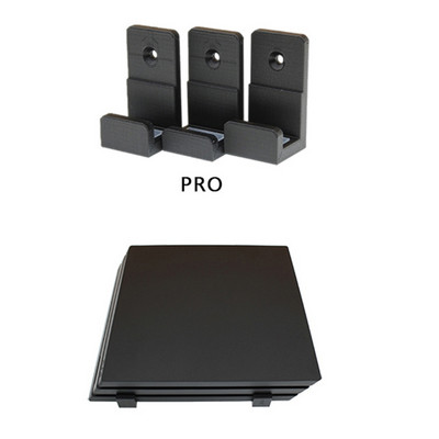 3 kom/set za PS4 Slim Pro Nosač 3D ispis Zidni kontroler Držač Konzola Stalak Host Rack Dodaci za montažu za pohranu igara