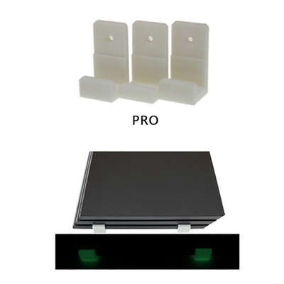 3 kom/set za PS4 Slim Pro Nosač 3D ispis Zidni kontroler Držač Konzola Stalak Host Rack Dodaci za montažu za pohranu igara