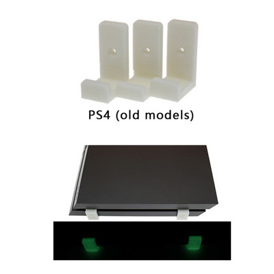 3 kom/set za PS4 Slim Pro Nosač 3D ispis Zidni kontroler Držač Konzola Stalak Host Rack Dodaci za montažu za pohranu igara