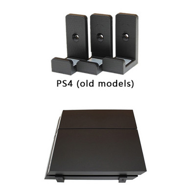 3 kom/set za PS4 Slim Pro Nosač 3D ispis Zidni kontroler Držač Konzola Stalak Host Rack Dodaci za montažu za pohranu igara