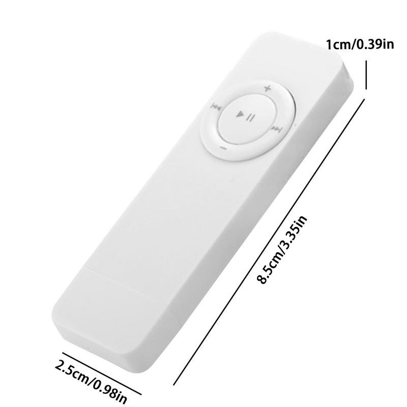 MP3 player Prijenosna duga traka USB Pluggable Card Glazbeni mediji MP3 Player Sport Trčanje Glazba Walkman Podrška TF 32GB kartica