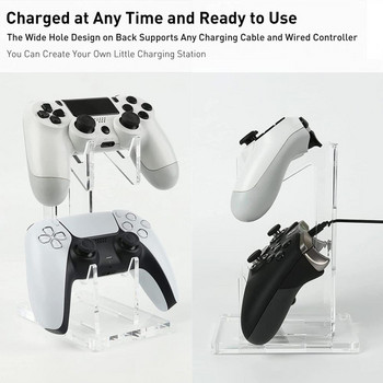 Ακρυλική βάση παιχνιδιών για PS5/PS4/Xbox One/S/X Series Controller κονσόλας παιχνιδιών Stander Gaming Handle Display Hook