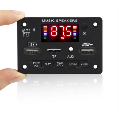 12V Bluetooth-kompatibilna ploča MP3 dekodera, zaslon u boji sa snimanjem poziva matična ploča s bluetooth-kompatibilnom JX-810BT