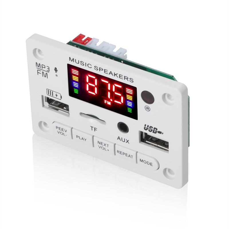 12V Bluetooth-kompatibilna ploča MP3 dekodera, zaslon u boji sa snimanjem poziva matična ploča s bluetooth-kompatibilnom JX-810BT