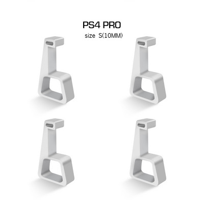 Data Frog 4Pcs Horizontalni držač Heighten Nosač za PS4 igraće konzole Noge za hlađenje za PlayStation4 Slim Pro Dodaci za igre