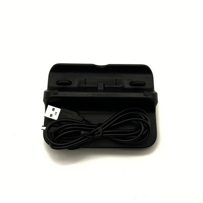 Eredeti használt töltőállvány Wii U Pad Controller Töltőállványhoz Dokkoló állomáshoz Karcolások WUP-014 Fekete