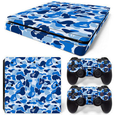Za PS4 slim konzolu i kontrolere naljepnice Za ps4 slim skin naljepnicu za ps4 slim vinil naljepnicu