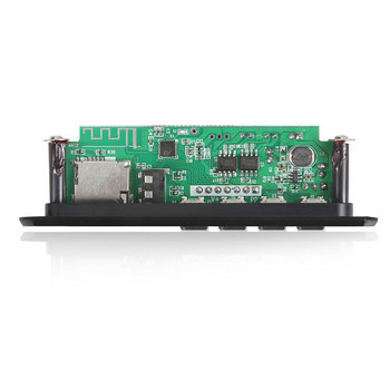 12v усилвател 2x3w Bluetooth-съвместим Mp3 декодер платка цветен екран запис на разговори Jx-808bt с дистанционно управление БЕЗ батерия
