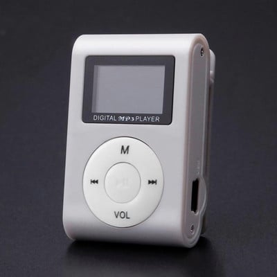 Mini MP3 player USB Clip Music Players Ecran LCD Suport 32GB Micro SD TF Card Sports Music Player Fashion Walkman