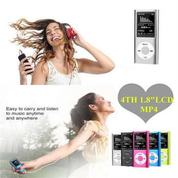 Mp3 Music Player Ebook Player με ακουστικά Καλώδιο USB 32GB κάρτα Micro SD TF Sports Music Player Fashion Walkman