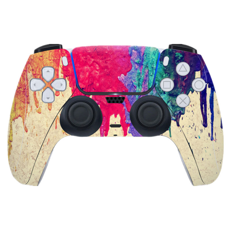 Vinilna naljepnica otporna na prašinu protiv klizanja za SONY PlayStation 5 PS5 kontroler Joystick Dodaci Zaštitna naljepnica Naljepnice