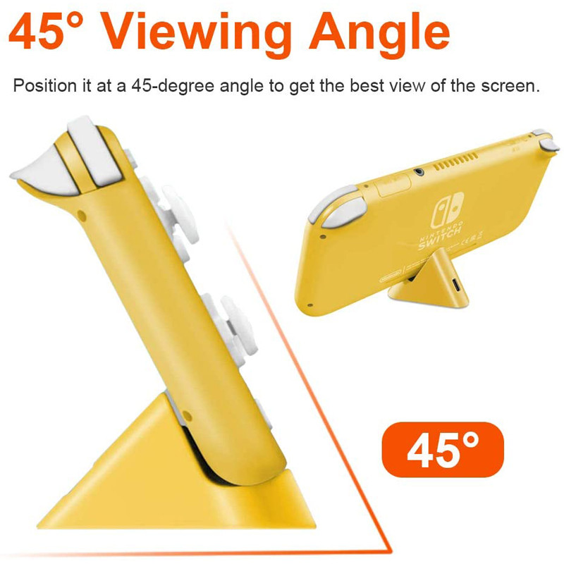 Stație de andocare de încărcare Switch Lite pentru Nintendo Switch Lite Port de tip C Mini încărcător triunghiular Suport portabil de călătorie de andocare