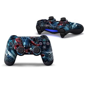 Marvel Spiderman Game Handle Full Cover Skin Αυτοκόλλητο για PlayStation4 PS4 PS 4 Controller Joystick Gamepad Protective Film Para