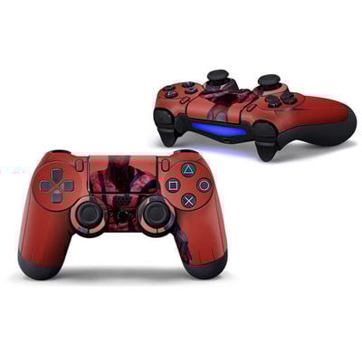 Autocolant de piele cu acoperire completă pentru mâner de joc Marvel Spiderman pentru PlayStation4 PS4 PS 4 Controller Joystick Gamepad Film de protecție Para