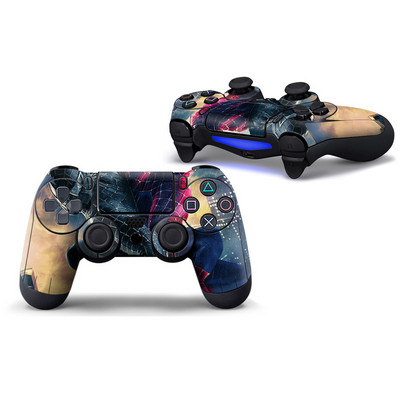 Autocolant de piele cu acoperire completă pentru mâner de joc Marvel Spiderman pentru PlayStation4 PS4 PS 4 Controller Joystick Gamepad Film de protecție Para