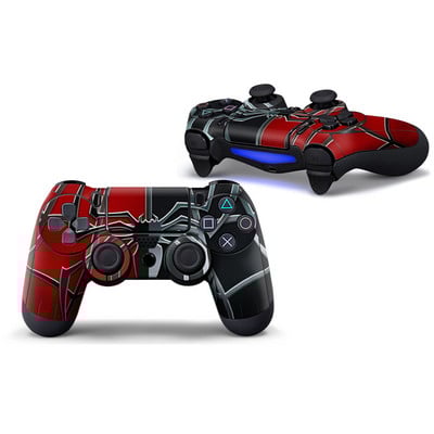 Autocolant de piele cu acoperire completă pentru mâner de joc Marvel Spiderman pentru PlayStation4 PS4 PS 4 Controller Joystick Gamepad Film de protecție Para