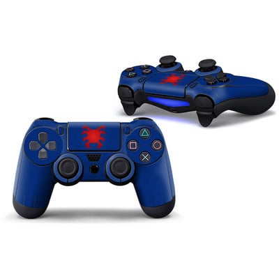 Autocolant de piele cu acoperire completă pentru mâner de joc Marvel Spiderman pentru PlayStation4 PS4 PS 4 Controller Joystick Gamepad Film de protecție Para