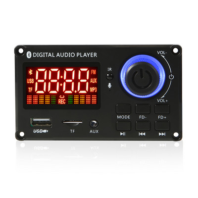 2*50W TPA3116 Bluetooth audio digitális teljesítményerősítő kártya TPA3116D2 autó barkácsolás USB AUX FM MP3 lejátszó dekóder modul