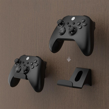 2 бр. Скоба за окачване на стена Универсална дръжка за игра Контролер Кука за слушалки Закачалка Рафт за съхранение Държач за Ps5 / Xbox / Switch Pro