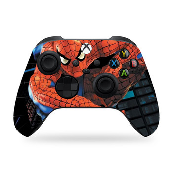 Marvel Spiderman Iron Man Gamepad Cartoon Skin Sticker за Xbox Series XS Hulk Controller Joystick Full Cover Защитно фолио