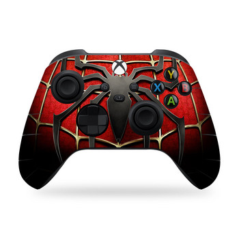 Marvel Spiderman Iron Man Gamepad Cartoon Skin Sticker за Xbox Series XS Hulk Controller Joystick Full Cover Защитно фолио