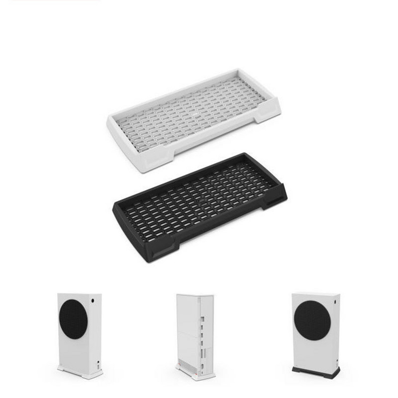 2020 Dock Mount Nosač Rashladna baza Držač Držač za Xbox Series S Igraća konzola Crni okomiti stalak