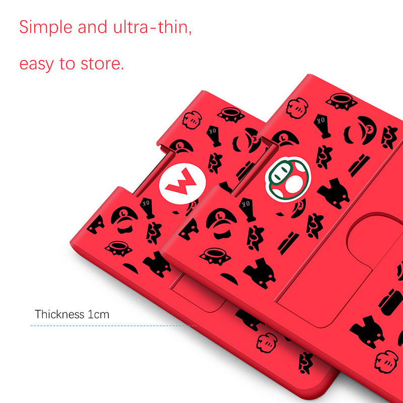 Prijenosni podesivi sklopivi držač dodataka za igre Stalak za igre za Nintendo Switch za Switch Oled / Switch Lite konzolu