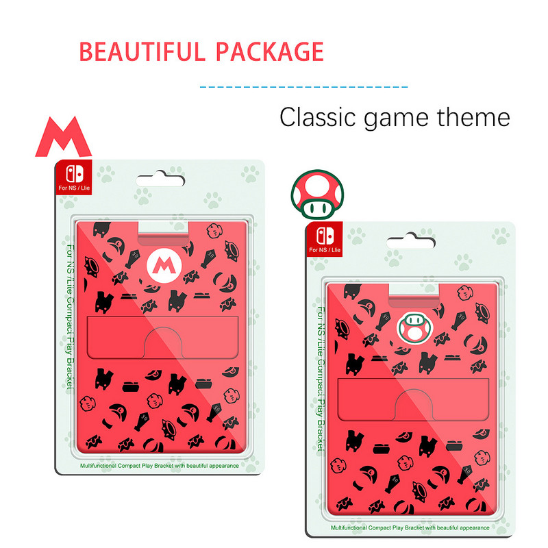Prijenosni podesivi sklopivi držač dodataka za igre Stalak za igre za Nintendo Switch za Switch Oled / Switch Lite konzolu