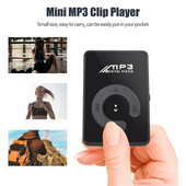 Mini Mirror Clip USB digitalni MP3 glazbeni player Podrška 8GB SD TF kartica Sportski glazbeni mediji Ugrađeni zvučnik za MP3 playere#p3