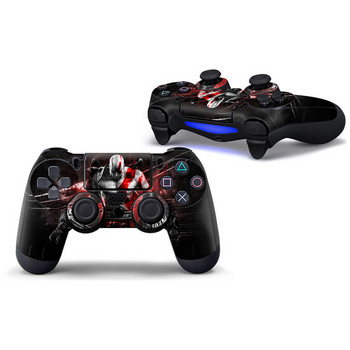 Για PS4/Playstation 4/Slim/Pro Controller 1 PCS God of War Game Αυτοκόλλητο PVC Skin Vinyl Αυτοκόλλητο κάλυμμα Αυτοκόλλητο Προστατευτικό αυτοκόλλητο με προστασία από τη σκόνη