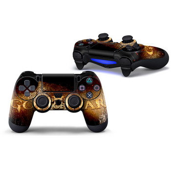 За PS4/Playstation 4/Slim/Pro Controller 1 PCS God of War Game PVC Skin Vinyl Sticker Decal Cover Прахоустойчив защитен стикер