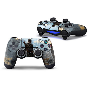 Για PS4/Playstation 4/Slim/Pro Controller 1 PCS God of War Game Αυτοκόλλητο PVC Skin Vinyl Αυτοκόλλητο κάλυμμα Αυτοκόλλητο Προστατευτικό αυτοκόλλητο με προστασία από τη σκόνη