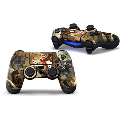 Za PS4/Playstation 4/Slim/Pro kontroler 1 KOM God of War igra PVC kožna vinilna naljepnica Preklopna naljepnica Zaštitna naljepnica otporna na prašinu