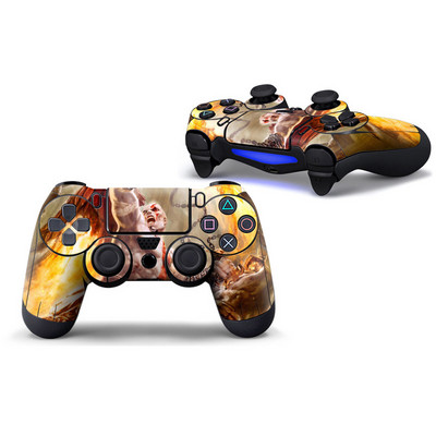 Za PS4/Playstation 4/Slim/Pro kontroler 1 KOM God of War igra PVC kožna vinilna naljepnica Preklopna naljepnica Zaštitna naljepnica otporna na prašinu