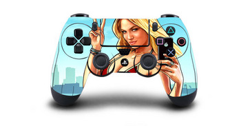 1 бр. Grand Theft Auto V GTA 5 PS4 Skin Sticker Decal за Sony PS4 Playstation 4 Dualshouck 4 Game PS4 Controller Sticker