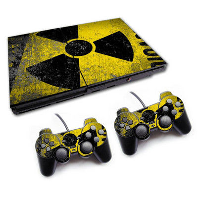 Cool dizajn Za PS2slim konzolu i kontrolere naljepnice za PS 2 naljepnice za P S2 Vinilne naljepnice za ps2slim 70000 skin naljepnice