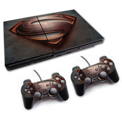 Cool dizajn Za PS2slim konzolu i kontrolere naljepnice za PS 2 naljepnice za P S2 Vinilne naljepnice za ps2slim 70000 skin naljepnice