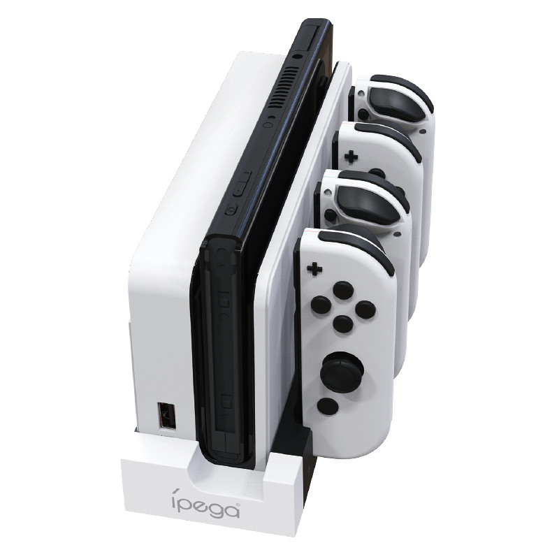 Pentru Joy Con Charger Dock Stand Stand Suport pentru Nintendo Switch NS Game Controller Dock Joy-con Baza de încărcare