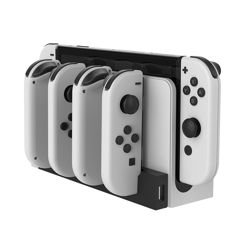 Pentru Joy Con Charger Dock Stand Stand Suport pentru Nintendo Switch NS Game Controller Dock Joy-con Baza de încărcare