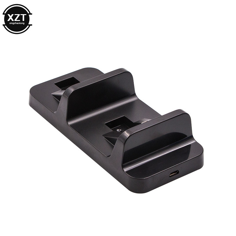 PS4 kontroler Bluetooth bežični punjač s ručkom Bazni kontroler za igre Punjač s dva sjedala za Sony Playstation 4 Dodaci za igre