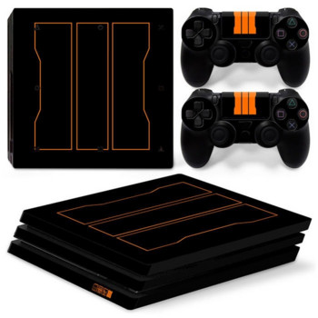 За PS4 Pro Call of Duty Black Ops PVC Skin Vinyl Sticker Decal Cover Console DualSense Controllers Прахоустойчив защитен стикер