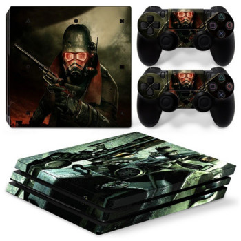 За PS4 Pro Call of Duty Black Ops PVC Skin Vinyl Sticker Decal Cover Console DualSense Controllers Прахоустойчив защитен стикер