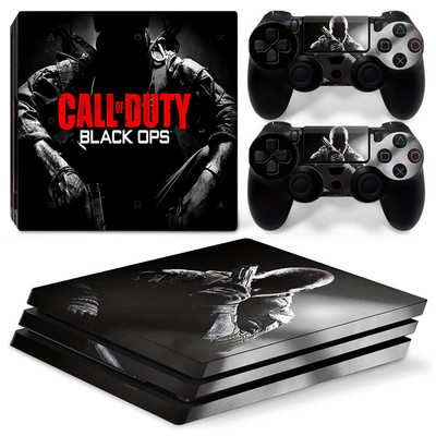 Za PS4 Pro Call of Duty Black Ops PVC Skin Vinyl naljepnica Decal Cover Console DualSense kontroleri Zaštitna naljepnica otporna na prašinu