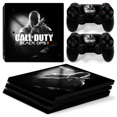Za PS4 Pro Call of Duty Black Ops PVC Skin Vinyl naljepnica Decal Cover Console DualSense kontroleri Zaštitna naljepnica otporna na prašinu