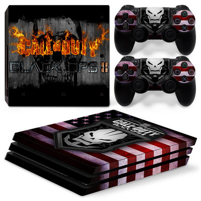 Za PS4 Pro Call of Duty Black Ops PVC Skin Vinyl naljepnica Decal Cover Console DualSense kontroleri Zaštitna naljepnica otporna na prašinu