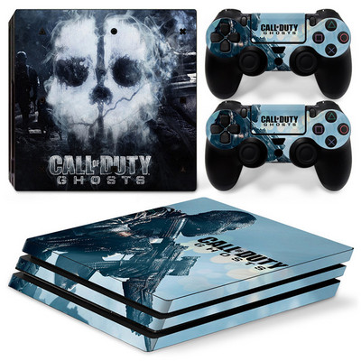 Za PS4 Pro Call of Duty Black Ops PVC Skin Vinyl naljepnica Decal Cover Console DualSense kontroleri Zaštitna naljepnica otporna na prašinu